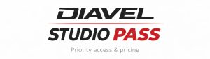 Logo de Diavel Studio Pass - sistema de sesiones con prioridad y precio especial en Diavel tattoo Málaga